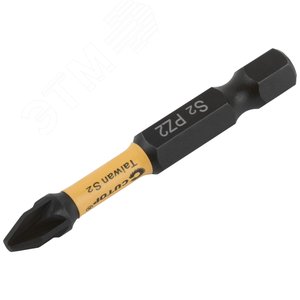 Набор торсионных бит, 10 шт, Profi Plus, PZ2, 50 мм - фото 2