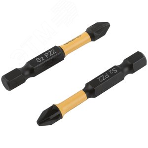 Набор торсионных бит, 10 шт, Profi Plus, PZ2, 50 мм - фото 5