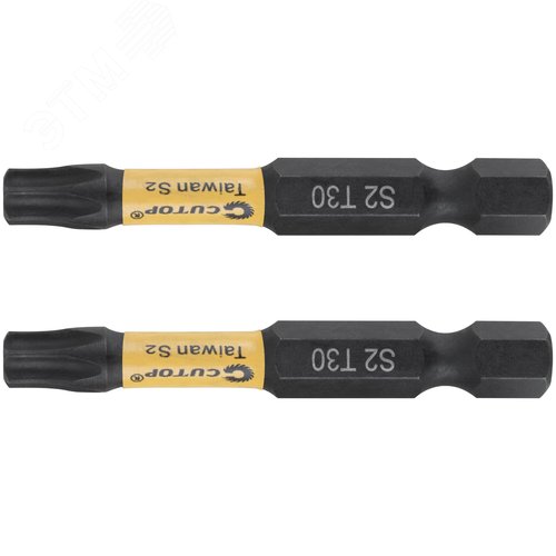 Набор торсионных бит, 2шт., CUTOP Profi Plus, T30, 50 мм - фото 1