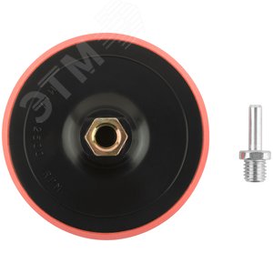 Насадка мягкая с липучкой 125 мм для дрели и УШМ, Cutop Profi - фото 2