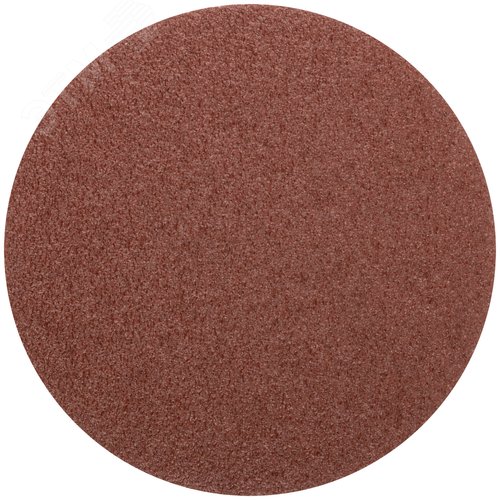 Изображение товара Круги абразивные шлифовальные на ворсовой основе под липучку (Р40, 125 мм, 5шт) гибкая -14А (упак)