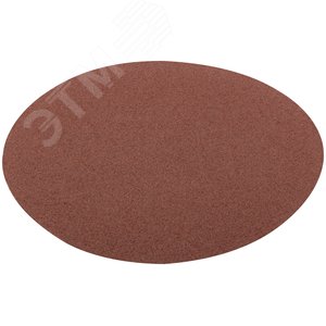 Круги абразивные шлифовальные на ворсовой основе под ''липучку'' (Р100, 125 мм, 5шт), Cutop Profi - фото 2