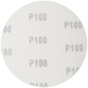 Круги абразивные шлифовальные на ворсовой основе под ''липучку'' (Р100, 125 мм, 5шт), Cutop Profi - фото 5