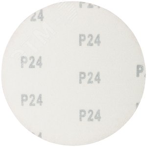 Круги абразивные шлифовальные на ворсовой основе под ''липучку'' (Р24, 125 мм, 5шт), Cutop Profi - фото 2