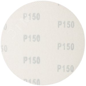 Круги абразивные шлифовальные на ворсовой основе под ''липучку'' (Р150, 125 мм, 5шт), Cutop Profi - фото 2