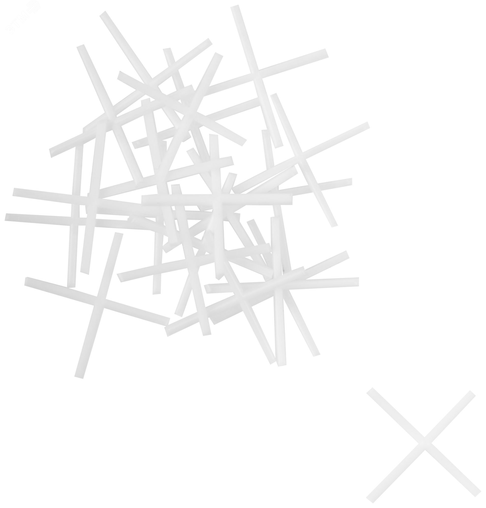 Изображение товара Крестики для кафеля 1,5 мм, 200 шт. (шт)