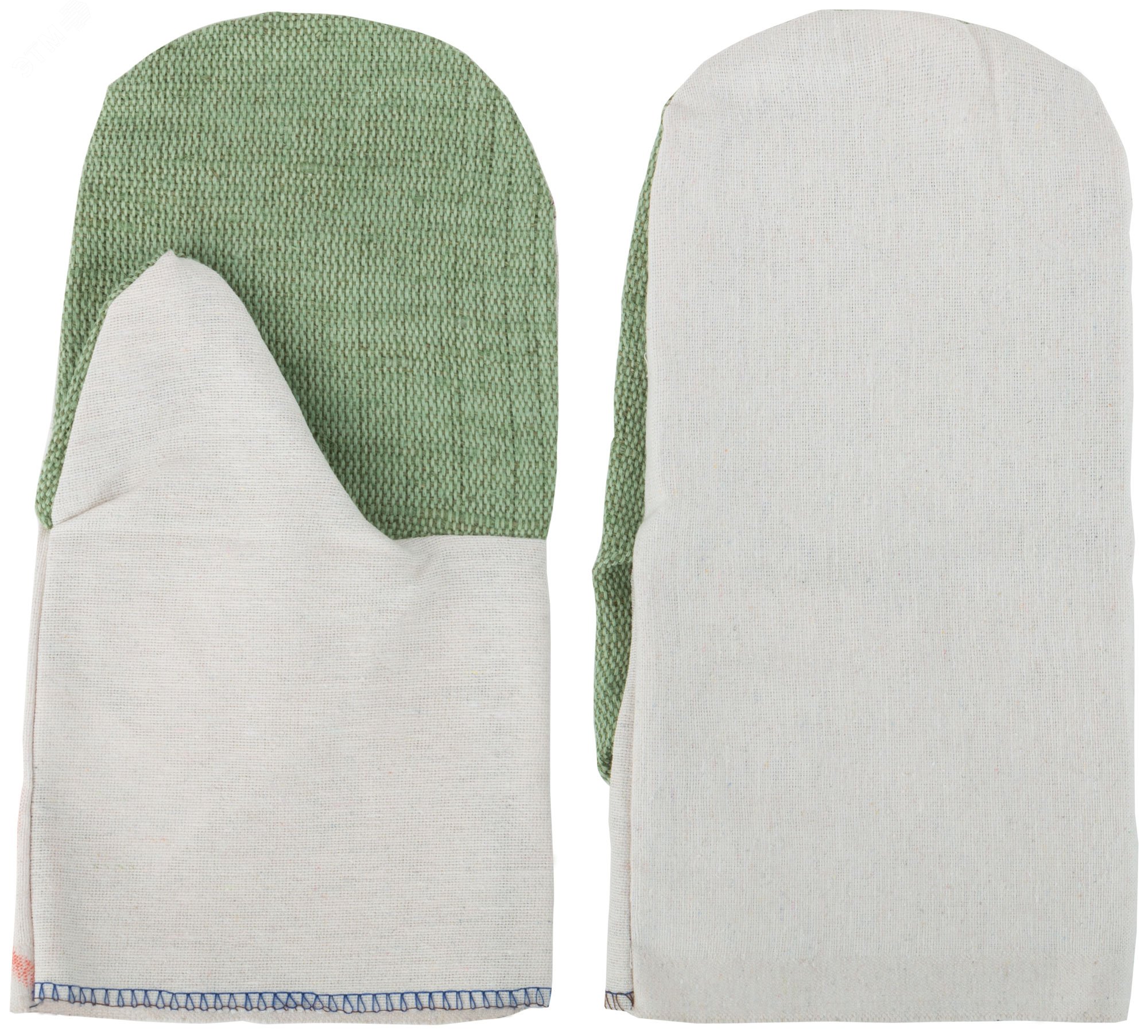 Изображение товара Рабочие рукавицы с брезентовой ладонью РОС, всесезонные, размер 10