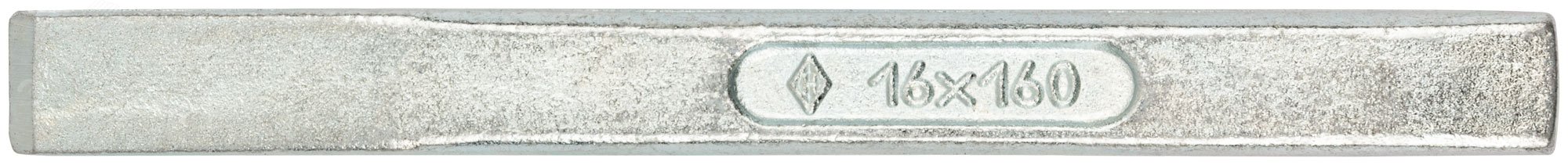 Изображение товара Зубило НИЗ 160 мм для обработки металлов из ударопрочной стали