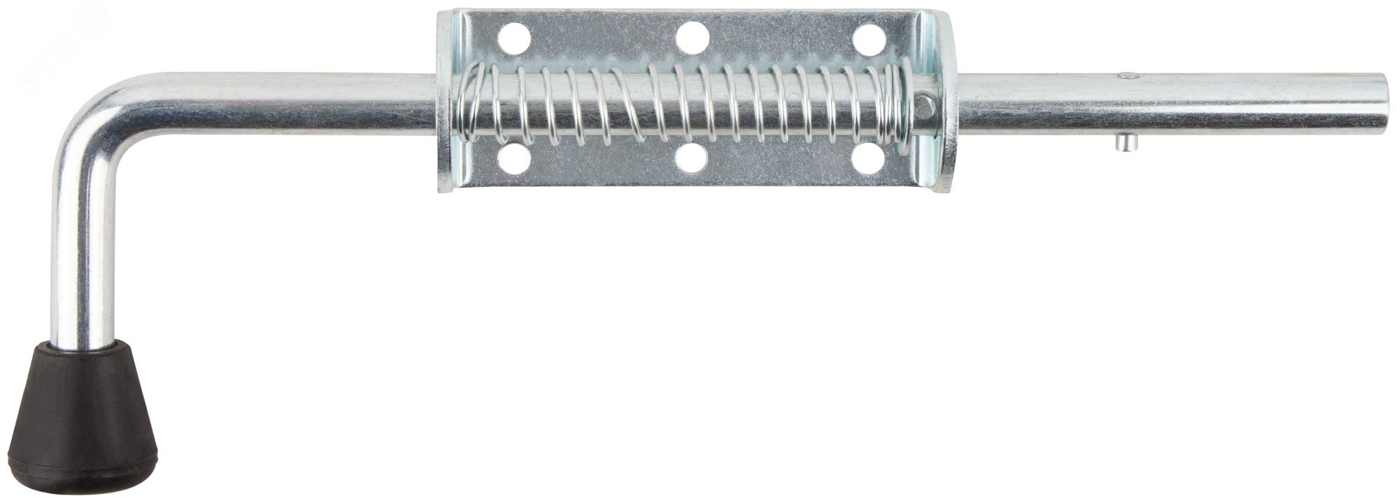 Изображение товара Задвижка дверная усиленная ЗД-12, круглый ригель, 300 мм (шт)