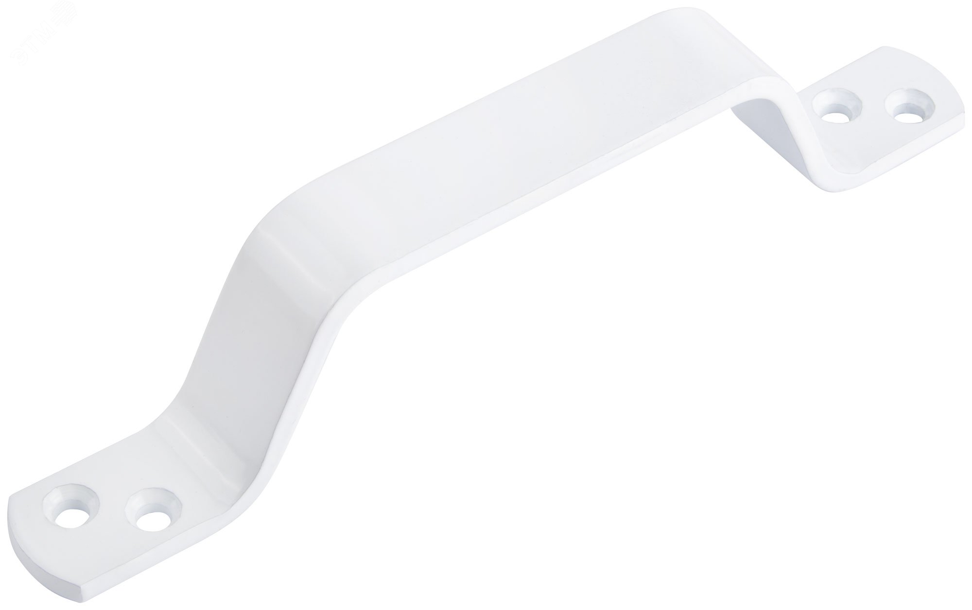 Изображение товара Ручка скоба плоская, 85 мм, белая (шт)