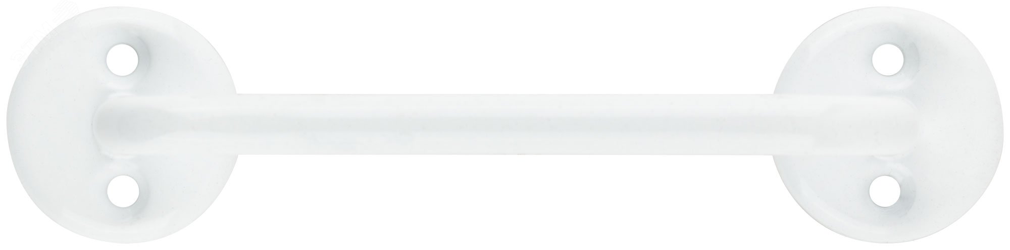 Ручка скоба, 100 мм, белая 66812 РОС - превью 4