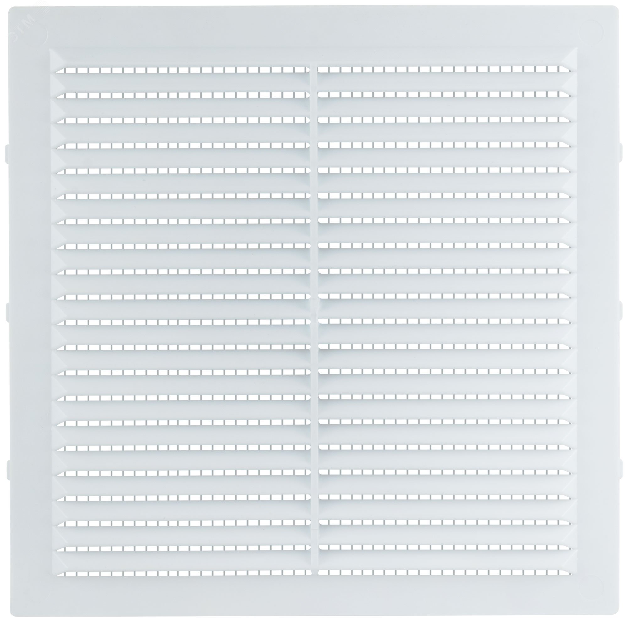 Изображение товара Пластиковая вентиляционная решетка 190x190 мм с сеткой белая