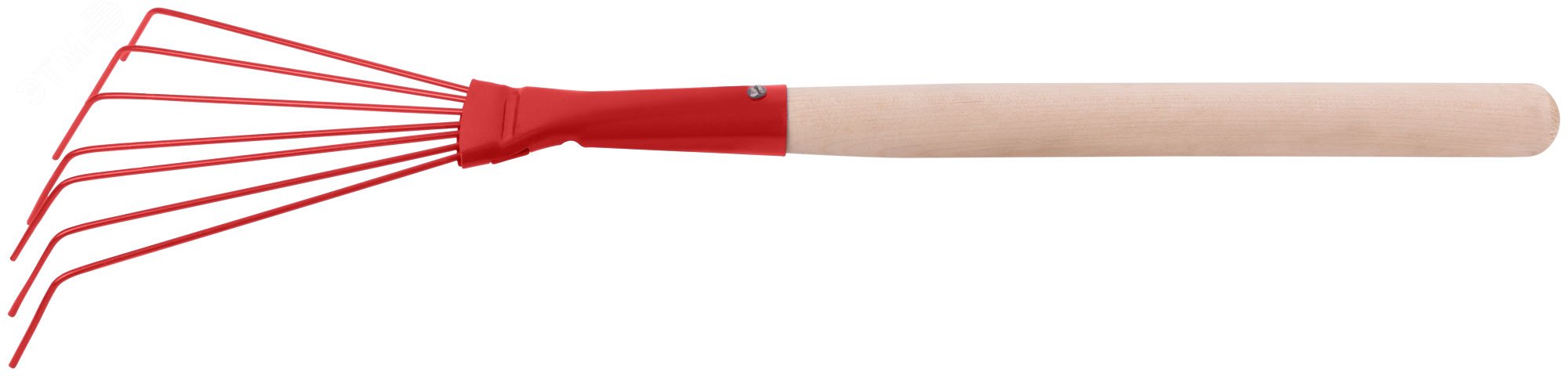 Изображение товара Грабли веерные проволочные РОС с 7 зубьями для уборки