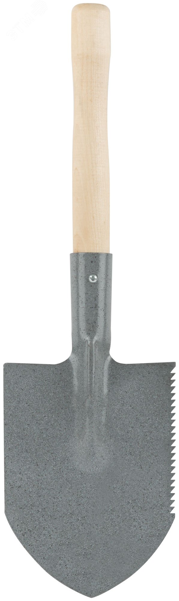 Изображение товара Туристическая лопатка с деревянным черенком 150x215x550 мм
