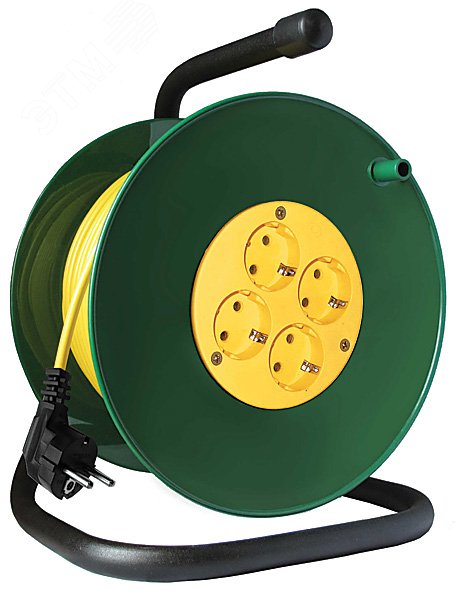Изображение товара Силовой удлинитель СОЮЗ 50 м с 4 розетками и заземлением