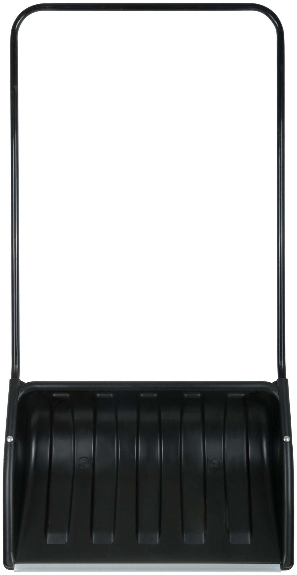 Скрепер для уборки снега пластиковый, металлическая ручка 700x470x1400 мм