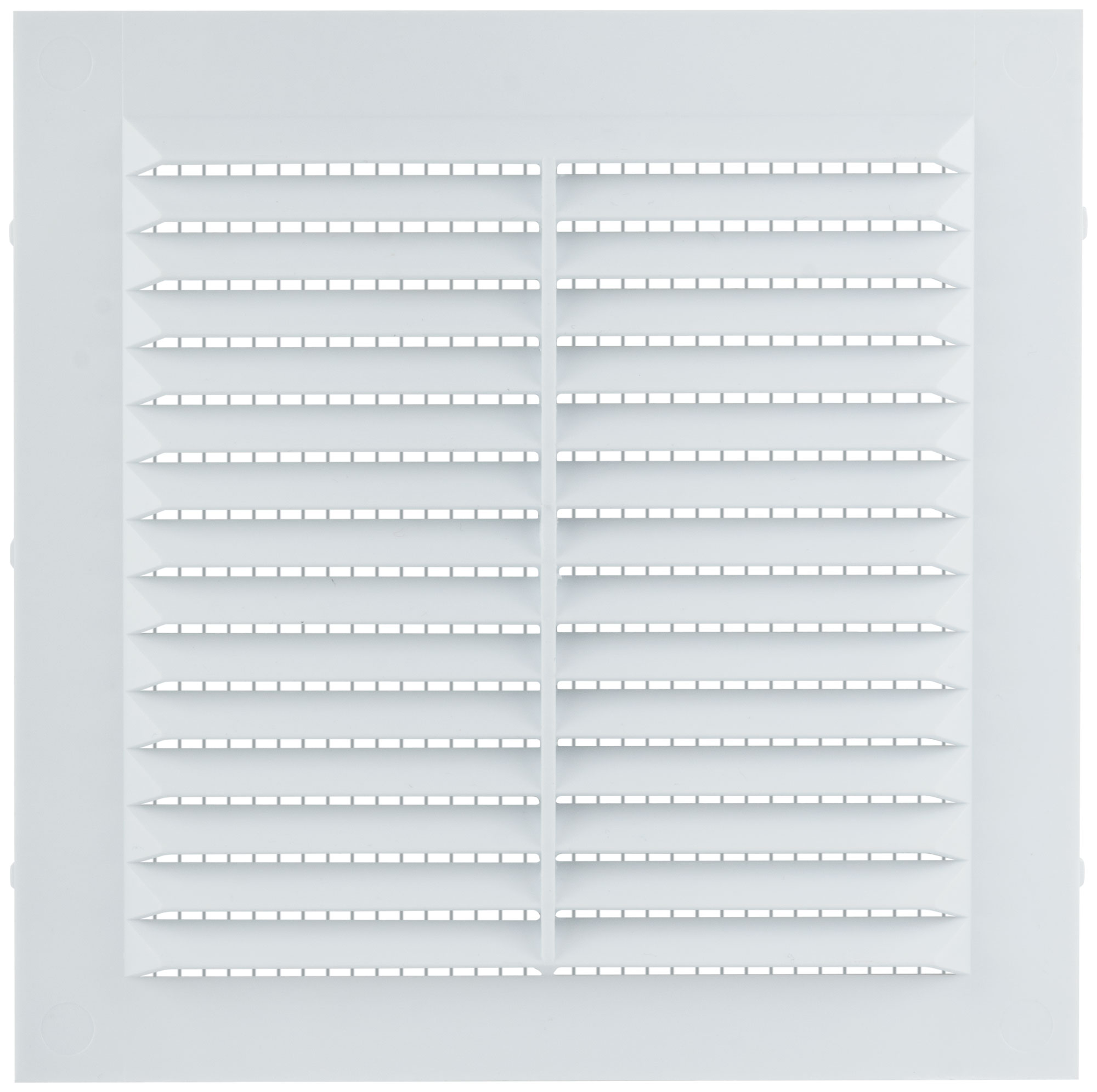 Решетка вентиляционная, пластиковая, 150x150 мм, с сеткой