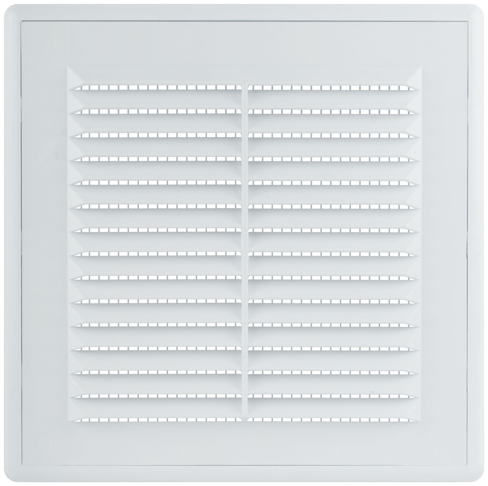 Решетка вентиляционная, пластиковая, 150x150 мм, съемная, с сеткой