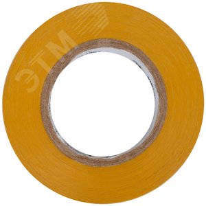 Изолента ROLLIX ПВХ 19 мм x 0,15 мм х 20 м, желтая 11033 РОС - 2