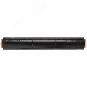 Стрейч-пленка черная 500 мм, 20 мкр, вес 1 кг