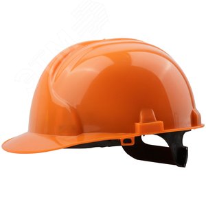 Каска строительная оранжевая РОС