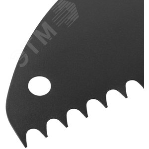 Ножовка по пенобетону ''Дельта''(Стандарт), закругленное полотно, шаг 15 мм, 500 мм - фото 4