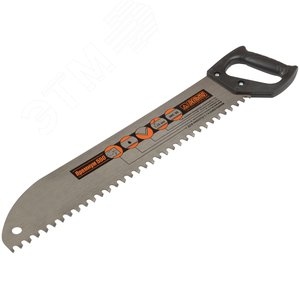Ножовка по пенобетону ''Дельта''(Премиум), закругленное полотно, усиленный зуб, шаг 16 мм, 550 мм - фото 2