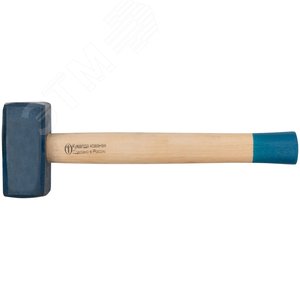 Кувалда кованая в сборе, деревянная эргономичная ручка 3.25 кг
