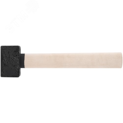 Кувалда литая в сборе, деревянная ручка  6 кг - фото 1