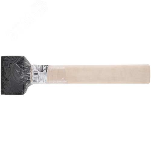 Кувалда литая в сборе, деревянная ручка  6 кг - фото 3