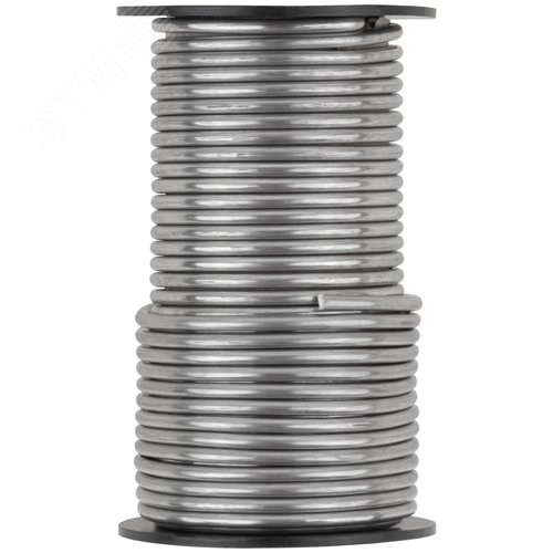 Изображение товара Припой ПОС 40 с канифолью, проволока диаметр 1 мм, на катушке, 50 гр. (шт)