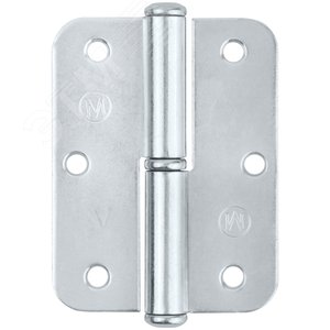 Петля накладная оцинкованная, тип ''ПН'', 85 мм, левая - фото 1