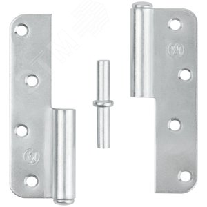 Петля накладная оцинкованная, тип ПН , 110 мм, правая - фото 4