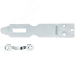 Накладка дверная НД1 125х30 мм, цинк - фото 4