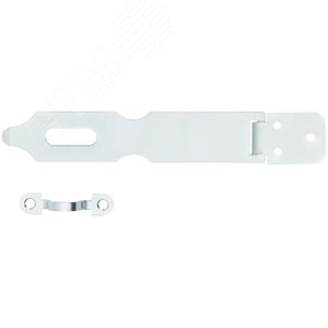 Накладка дверная НДА 180х35 мм, цинк - фото 4