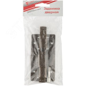 Задвижка накладная усиленная для дверей, квадраты - фото 3