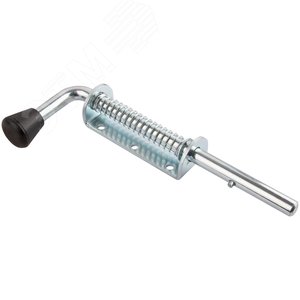 Задвижка дверная усиленная ЗД-11, круглый ригель, 250 мм - фото 2