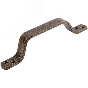 Ручка скоба плоская, 85 мм, антик бронза - фото 1