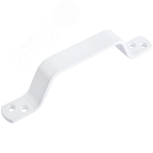 Изображение товара Ручка скоба плоская, 85 мм, белая (шт)
