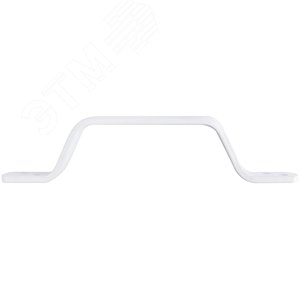 Ручка скоба плоская, 85 мм, белая - фото 2