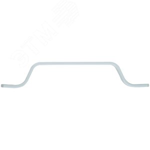 Ручка скоба плоская, 125 мм, белая - фото 2