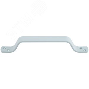 Ручка скоба плоская, 125 мм, белая - фото 3