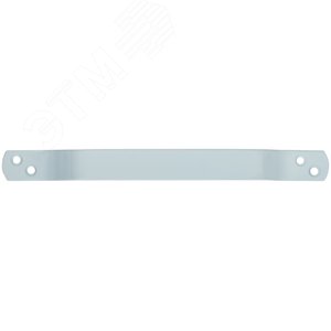 Ручка скоба плоская, 125 мм, белая - фото 4