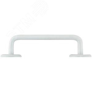 Ручка скоба, 100 мм, белая - фото 2