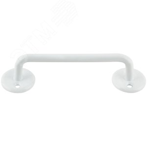 Ручка скоба, 100 мм, белая - фото 3