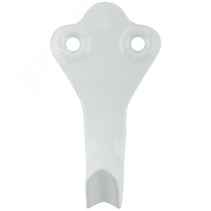 Крючок-вешалка, малый, белый - фото 2