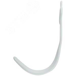 Крючок-вешалка, малый, белый - фото 3