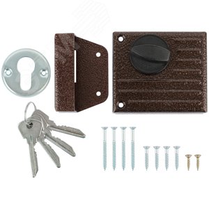 Изображение товара Замок накладной Зенит ЗН1-2, медь (шт)