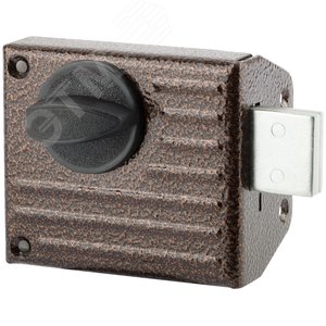 Замок накладной Зенит ЗН1-2, медь - фото 5