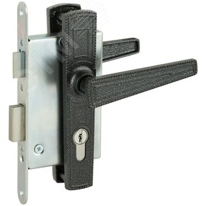 Замок врезной Зенит 3В4-3.01 серебро - фото 2